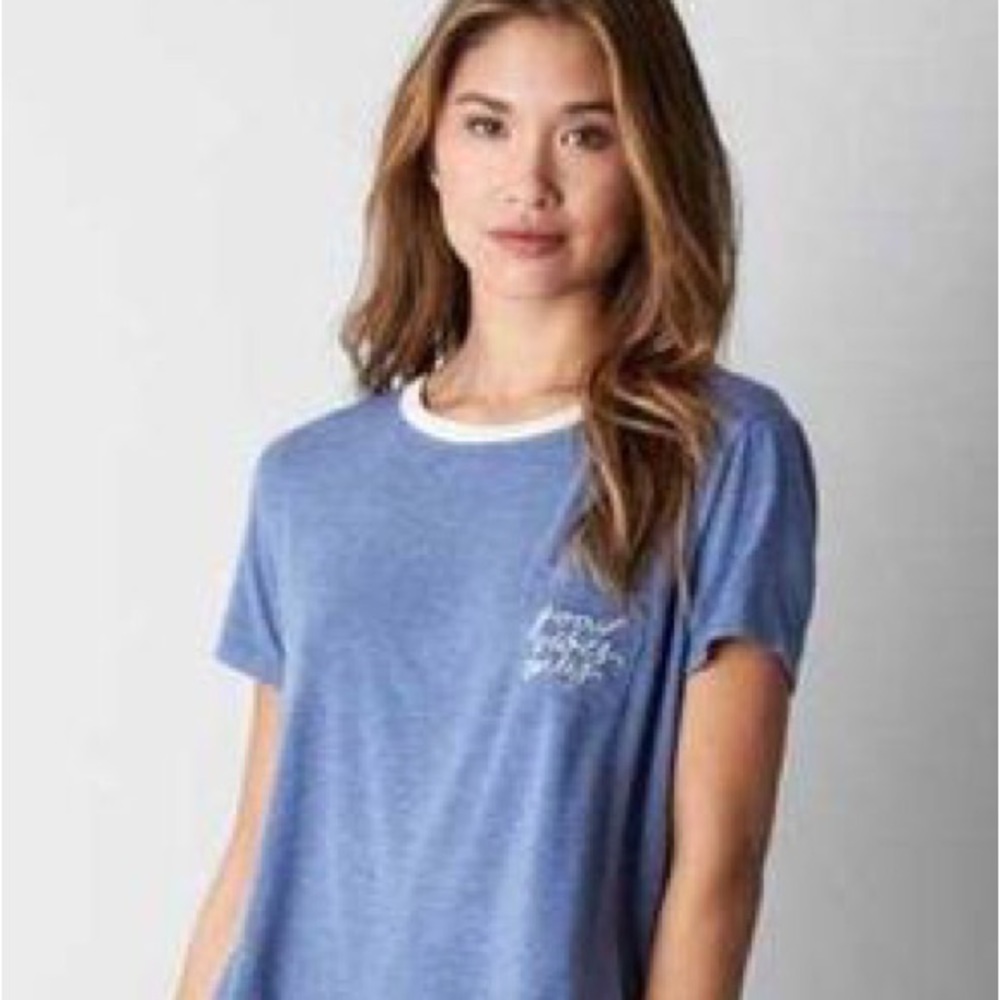 American Eagle Soft & Sexy Good Vibes Only T-Shirt
